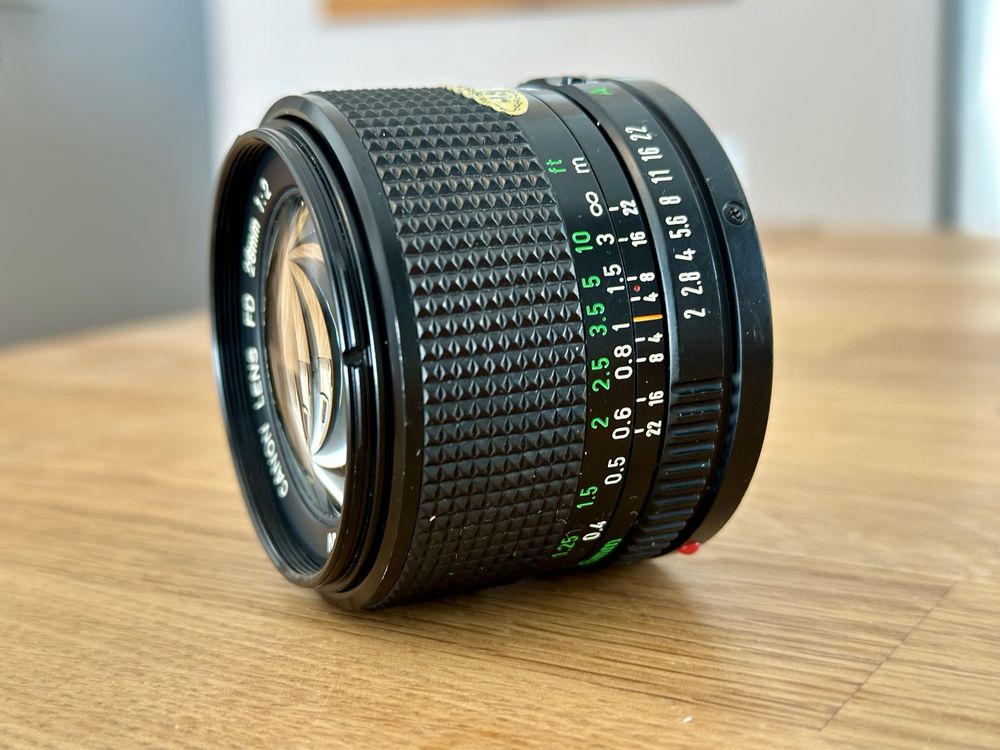 Canon fd 28mm f2.0