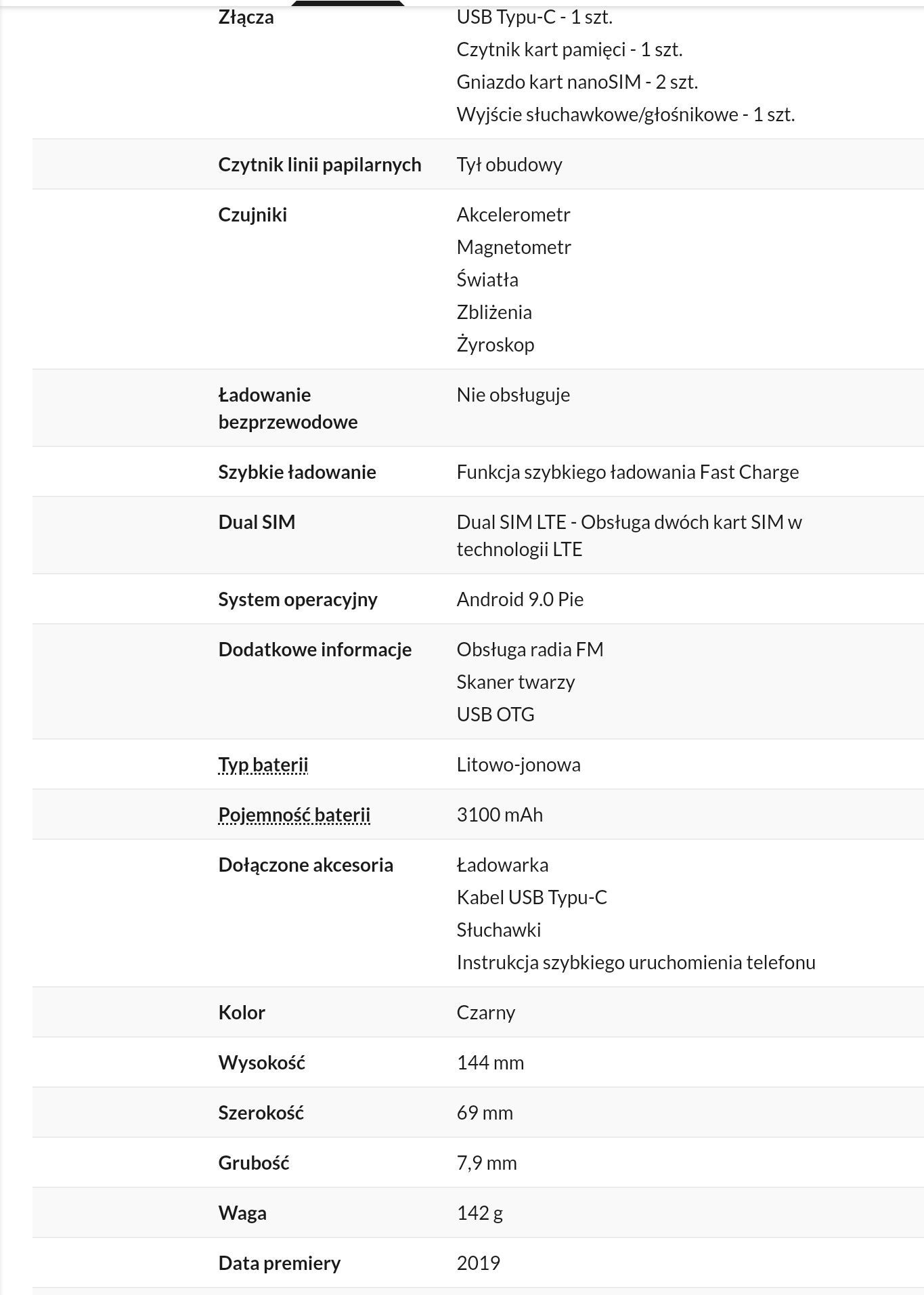 Samsung Galaxy A40 Dual Sim czarny + etui