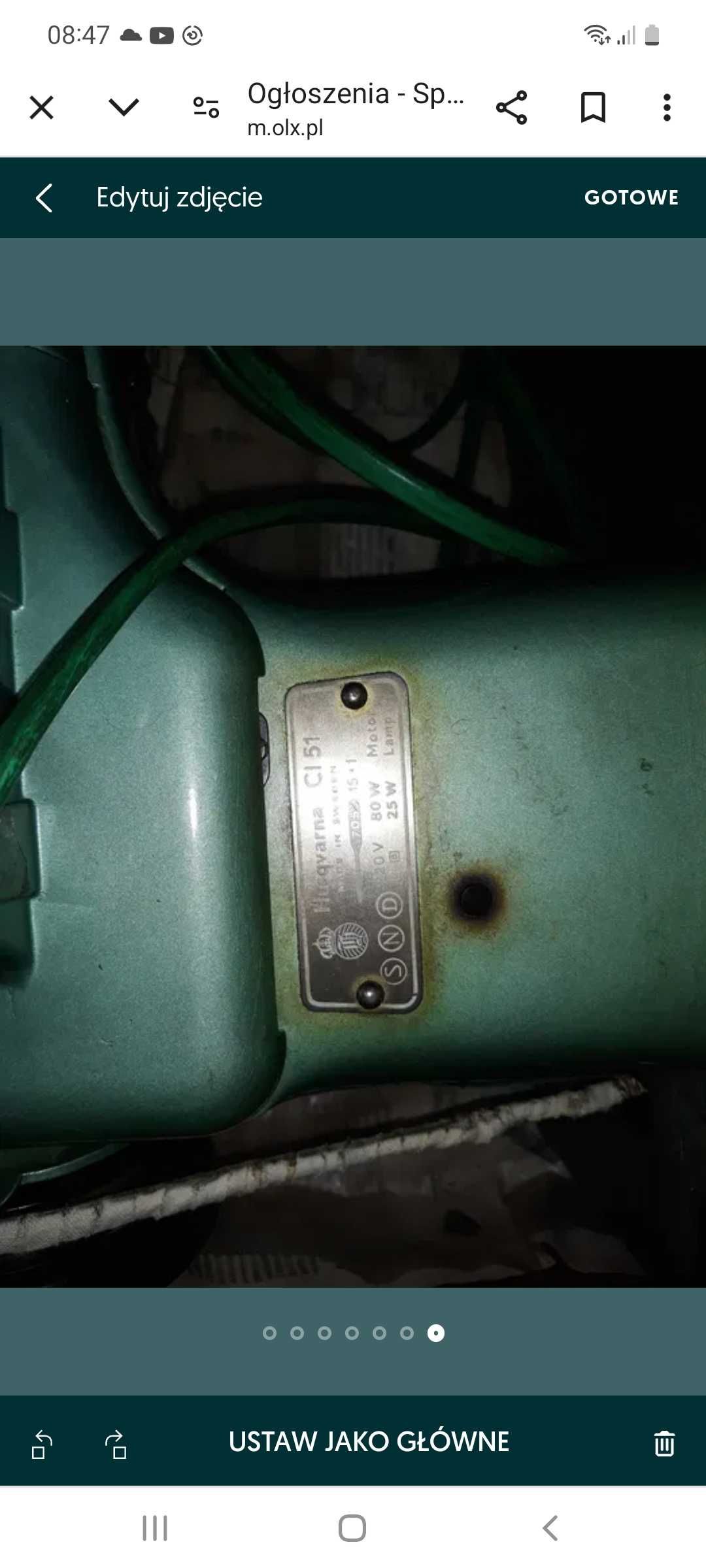Maszyna do szycia z szafką Husqvarna