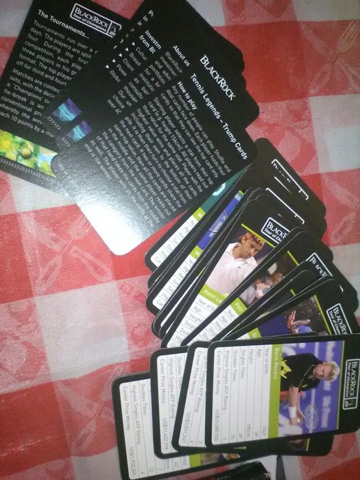 Trump Cards Tennis Legends