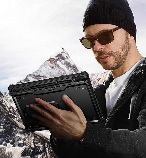 Tech-Protect Kevlar Pro Galaxy Tab S9+ Plus 12.4 X810 / X816B Black