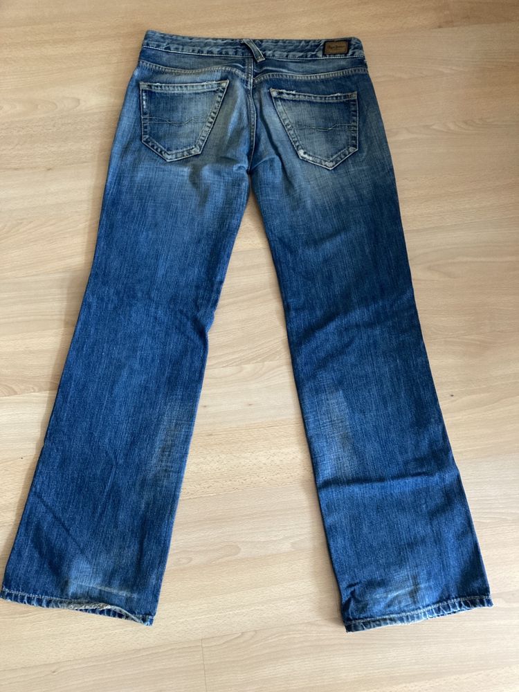 Pepe Jeans damskie spodnie jeansowe, biodrówki, rozm 28/32