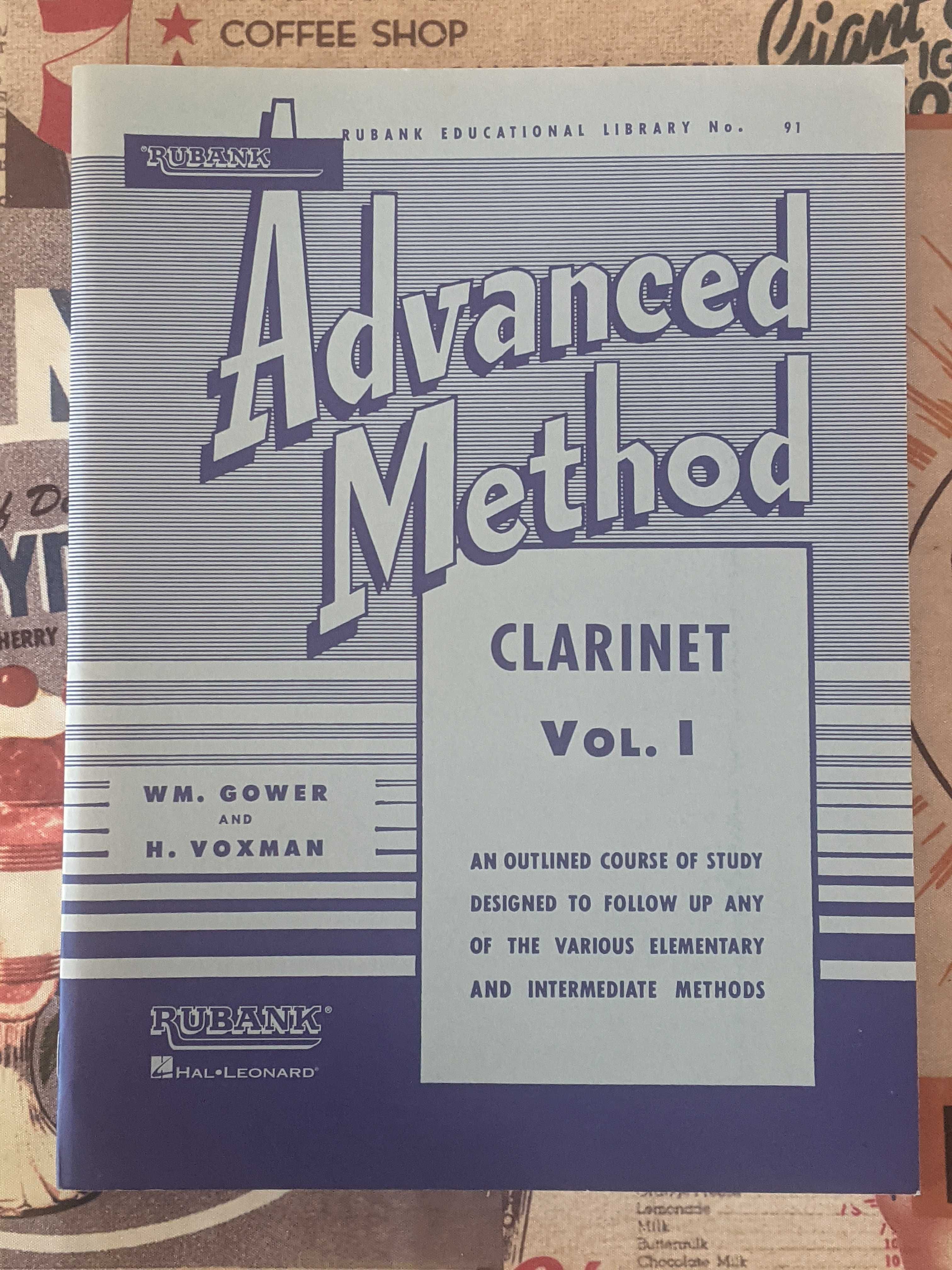 Rubank Advanced Method Clarinet  Vol. I / II - Método clarinete