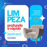 Limpeza a seco de sofás, colchões, poltronas, tapetes.