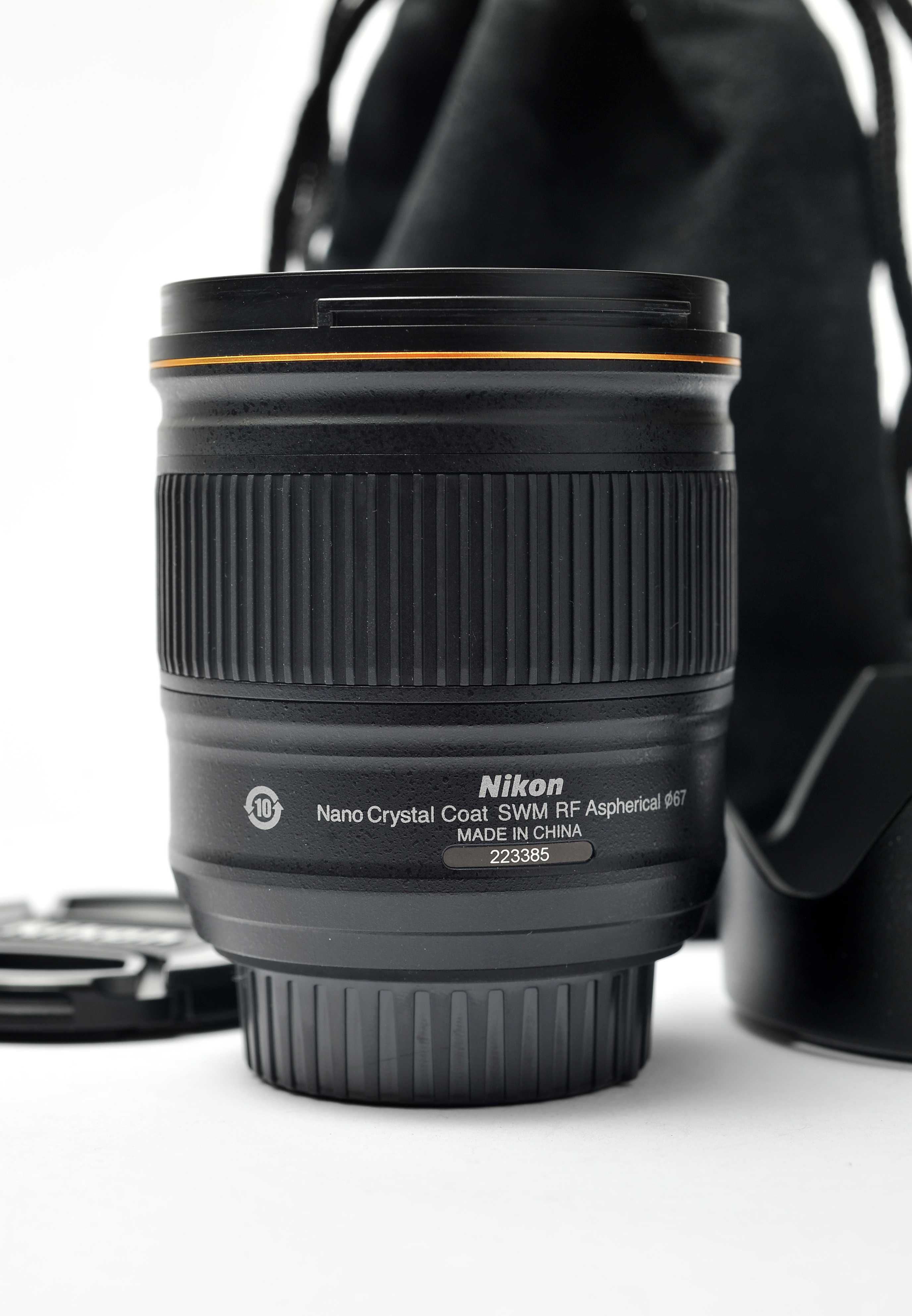 Nikon AFS 28mm f1.8 G (seminova)