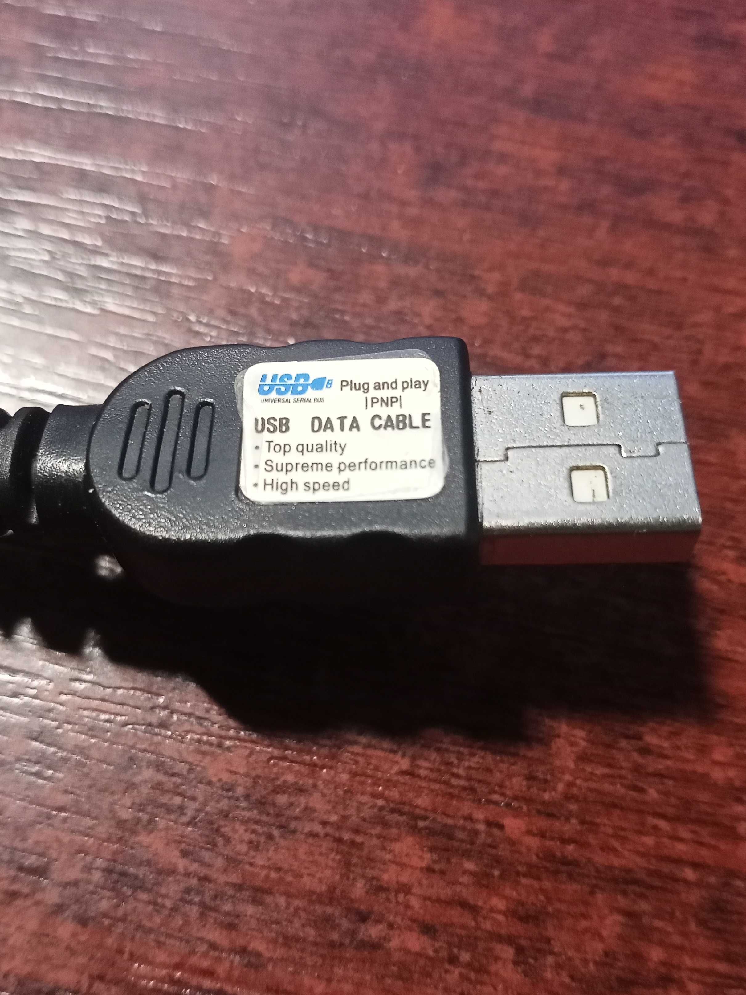 Micro USB кабель 100 см, чорний