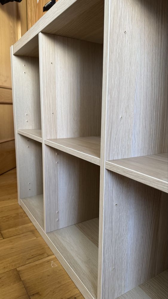 Estante KALLAX 147x77cm (efeito carvalho) IKEA