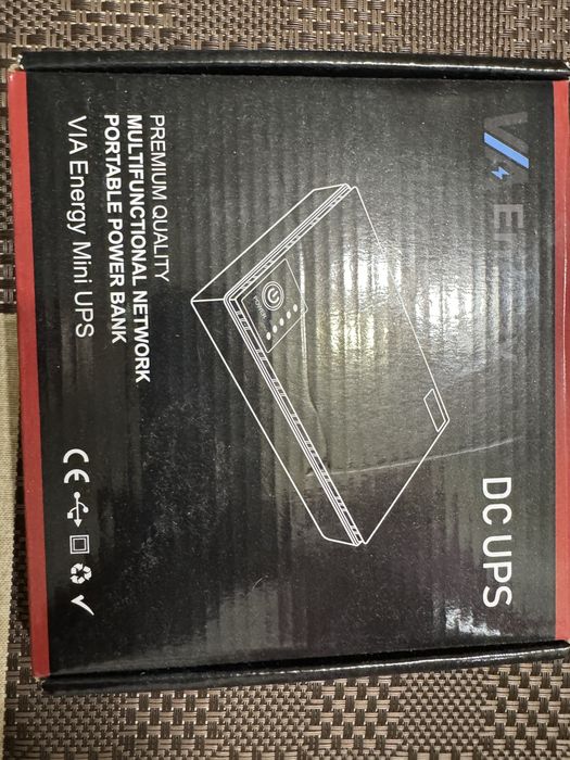 Для роутера Ups via energy mini 10400mah 18w
