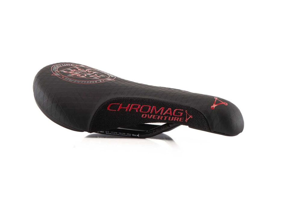 Siodełko rowerowe CHROMAG OVERTURE by Brandon Semenuk CZERWONE