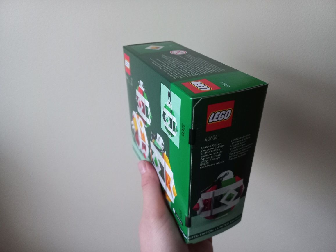 Lego 40604 Świąteczne dekoracje - bombki na choinkę