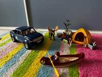 Playmobil Wild Life 5669 Wyprawa na camping kemping jeep namiot łoś