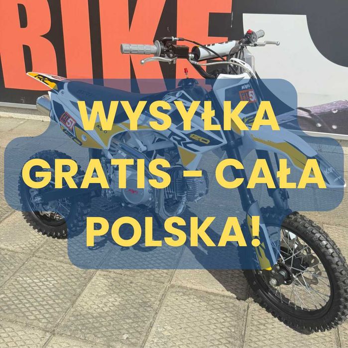 Nowy Cross Pit Bike MRF 120 RC - Wysyłka GRATIS cała Polska!