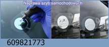 Naprawa szyb samochodowych, odpryski, Polerowanie szyb okiennych