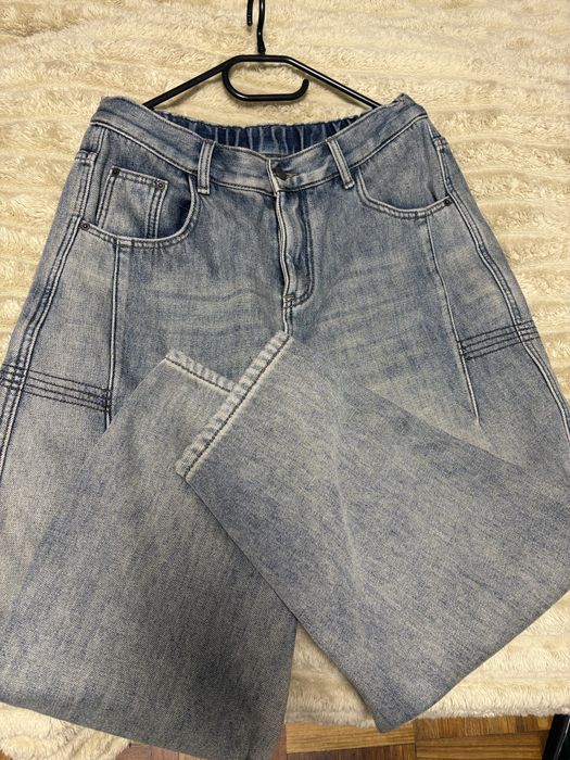 Джинсы теплые  корея