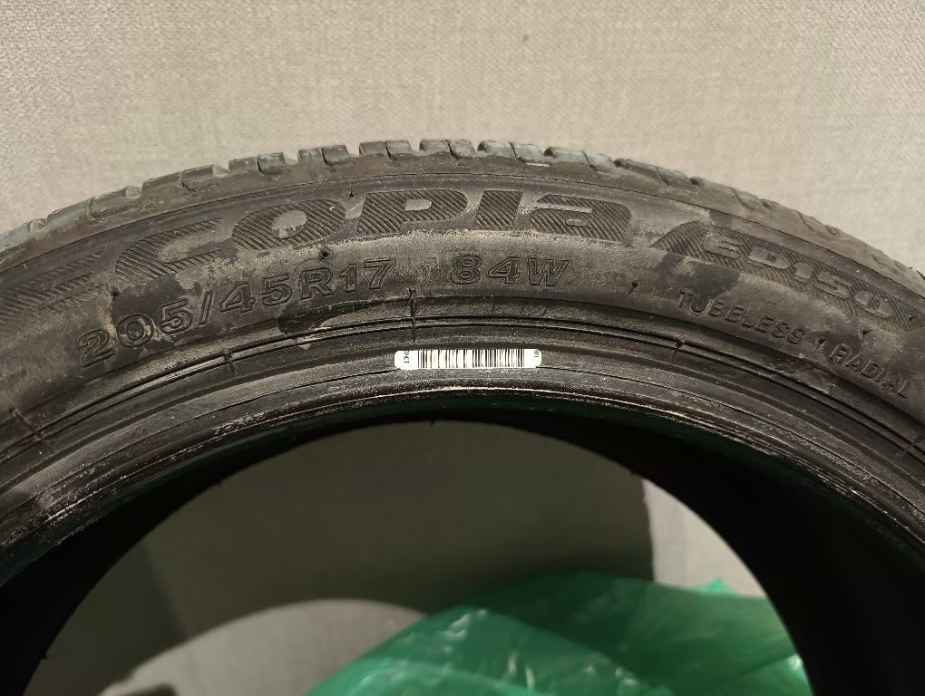 Opony letnie Bridgestone ecopia ep150 205/45/17