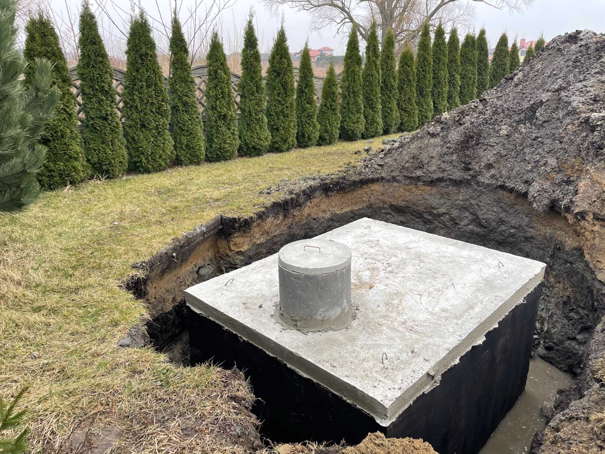 Szamba 12, szambo betonowe 10m3, zbiorniki betonowe na deszczówkę4,5,6