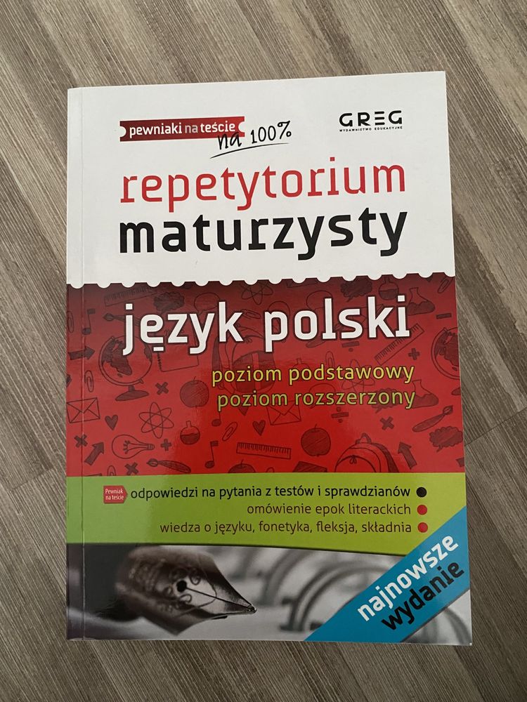 Repetytorium maturzysty jezyk polski GREG