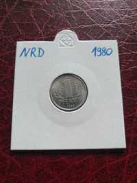 Moneta Niemcy NRD 1 fenig 1980