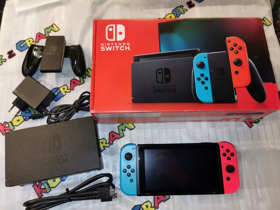 Konsola NINTENDO SWITCH v2 (stan BDB-) sklep Ursus GWARANCJA