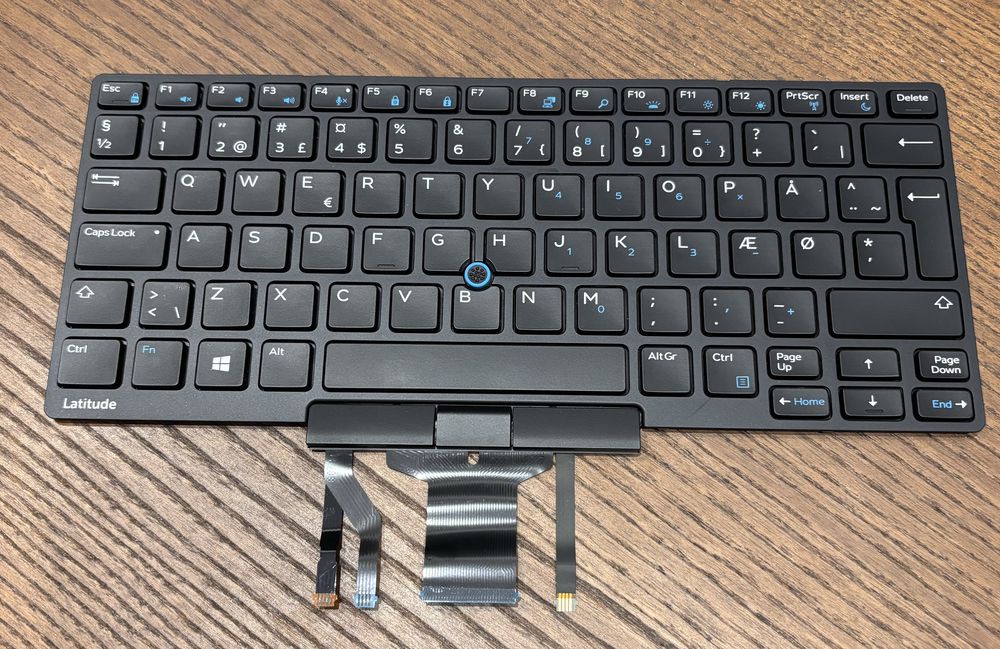 Klawiatura + ramka klawiatury Dell Latitude 5480 w idealnym stanie