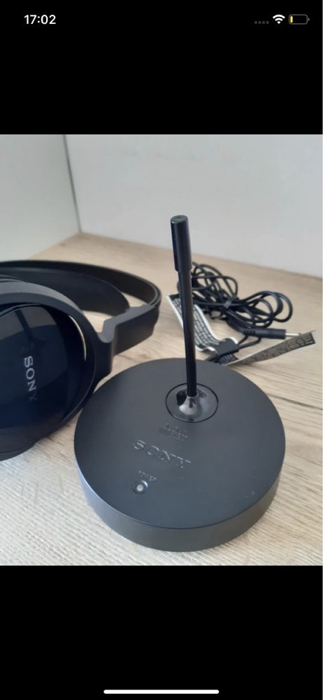 słuchawki bezprzewodowe, nauszne SONY MDR-RF811RK Czarny