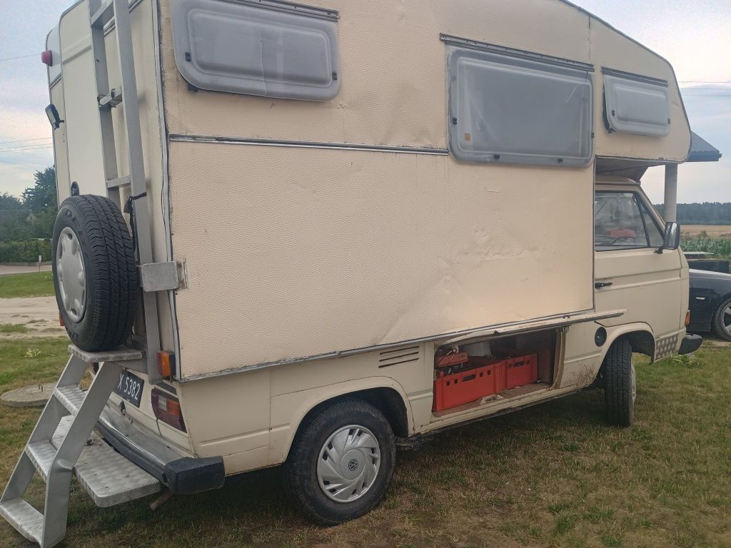 Kamper VW na chodzie