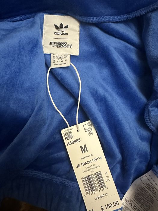 Adidas x Jeremy Scott Track Top кофта топ адідас корсетний топ