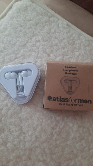 Sluchawki,kolor bialy