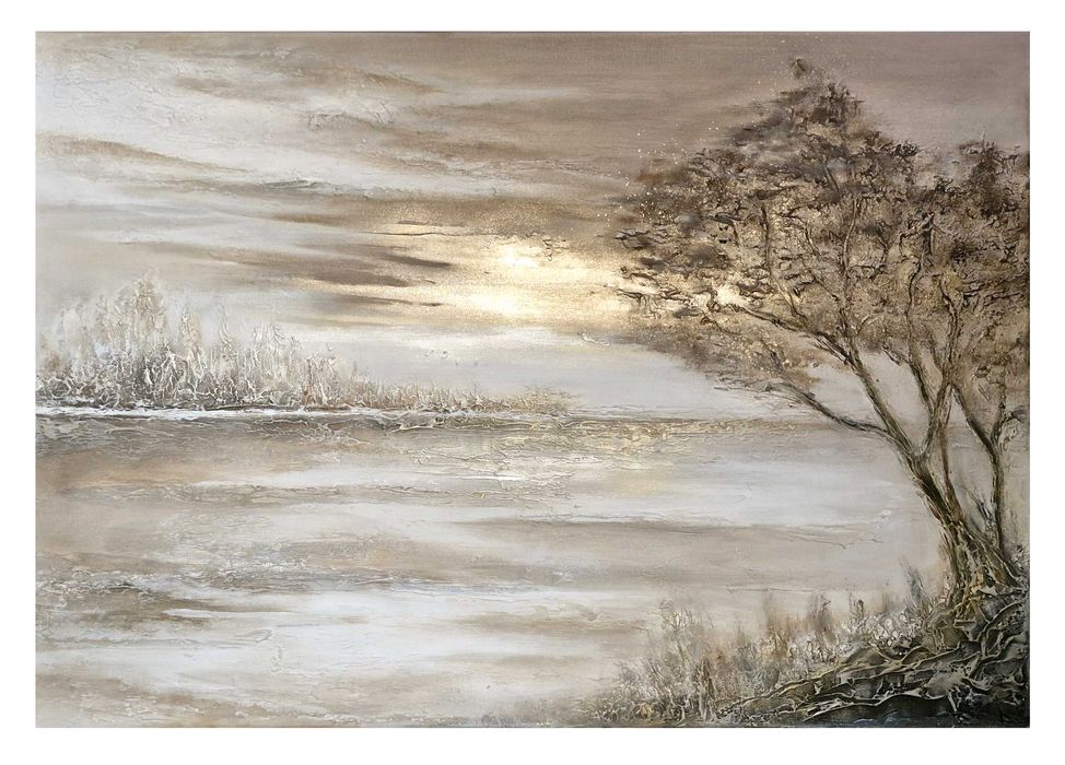 obraz ręcznie malowany