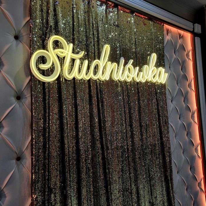 Napis podświetlany Studniówka HIT!!! NOWY - Producent