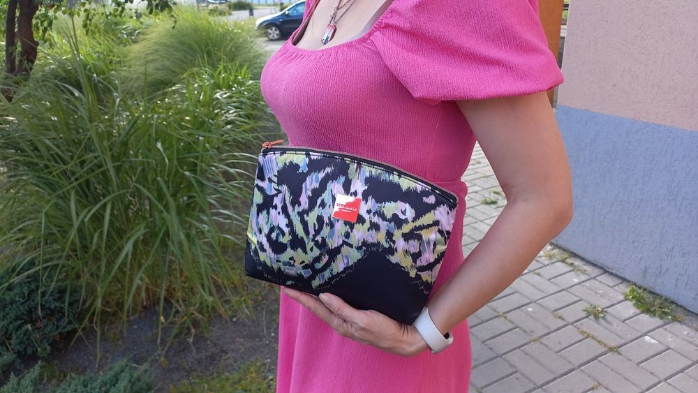 косметичка на замок,клатч,Ted Baker,абстракція, Англія