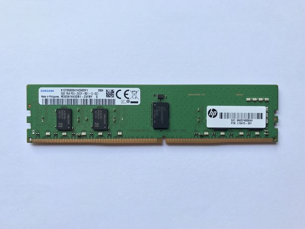 Серверная память DDR4 8Gb Samsung 1Rx8 PC4-2933Y-RD1-12-DC1