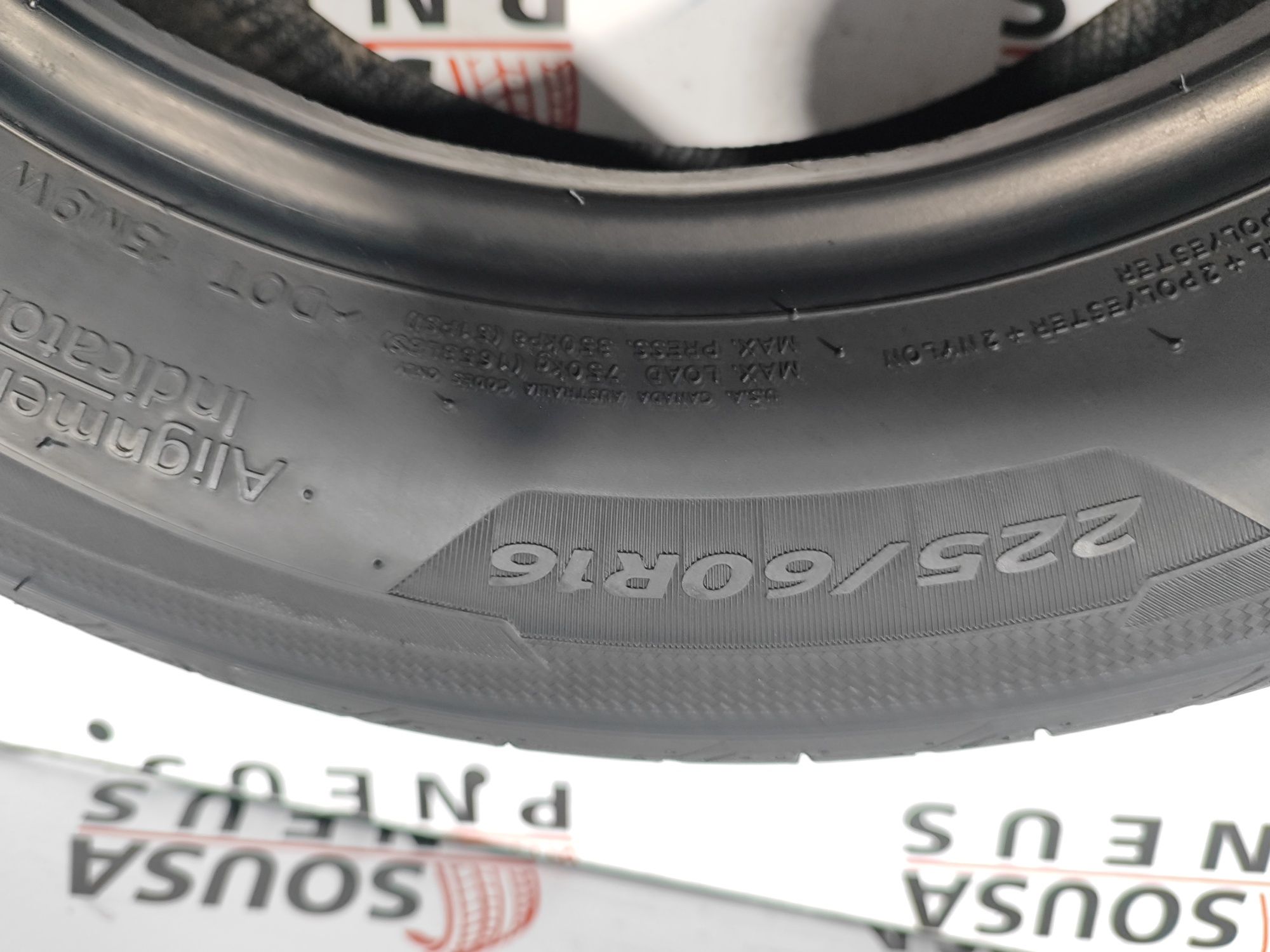 2 pneus semi novos 225-60R16 Hankook - Oferta dos Portes