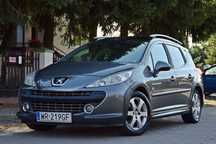PEUGEOT 207 SW 1.6 Benzyna+LPG OUTDOOR Klima Panorama Elektryka 2007 !