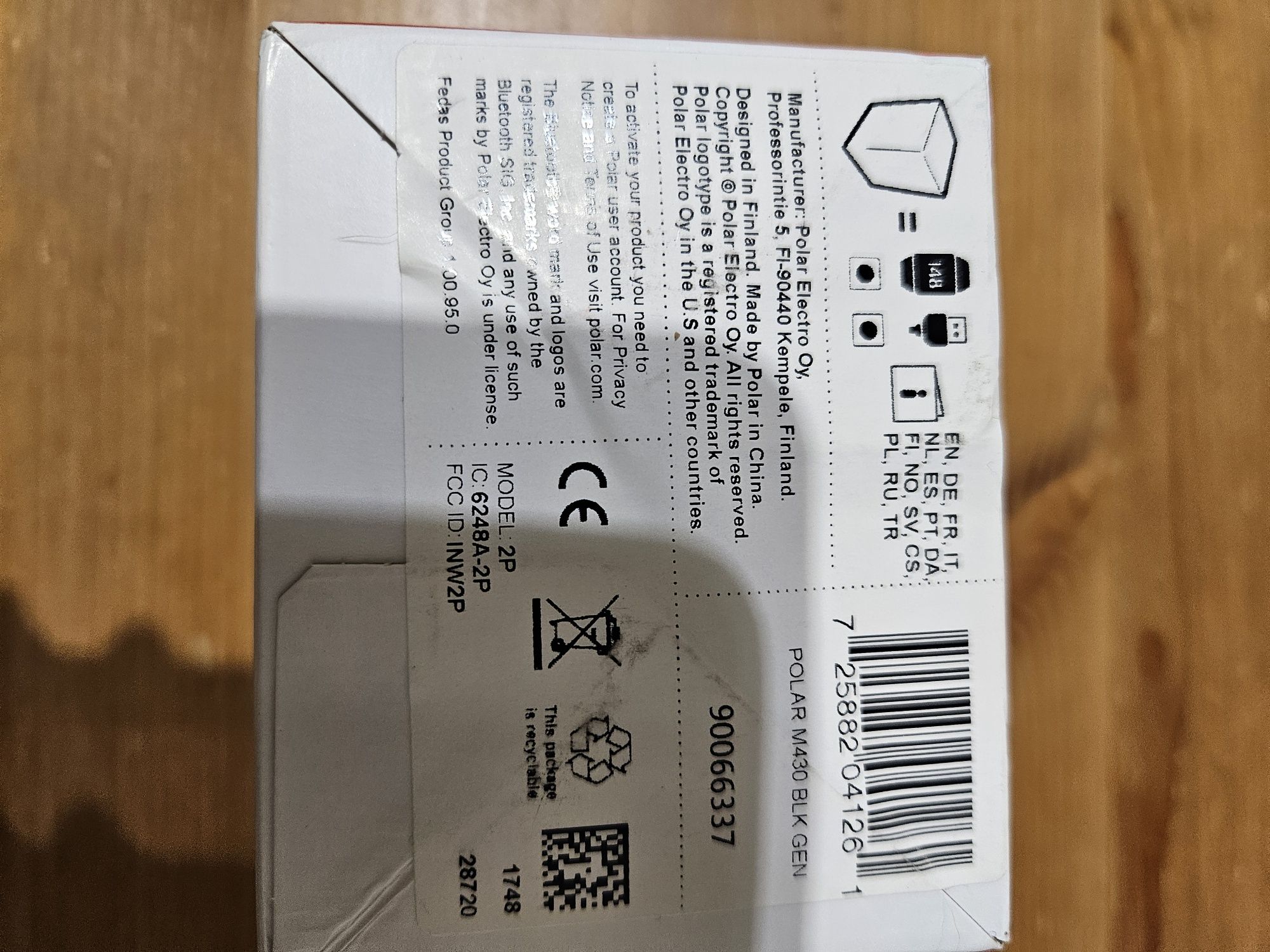 Zegarek, smartwatch Polar M430 czarny polecam