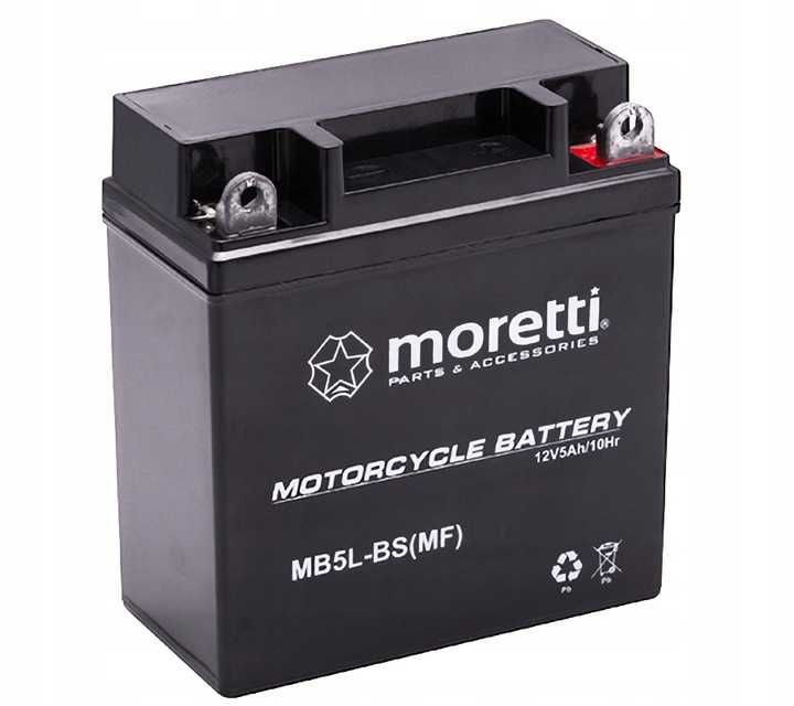 Akumulator motocyklowy AGM GEL MB5L-BS 12V CB5L-B YB5L EB5L-B 12N5-3B