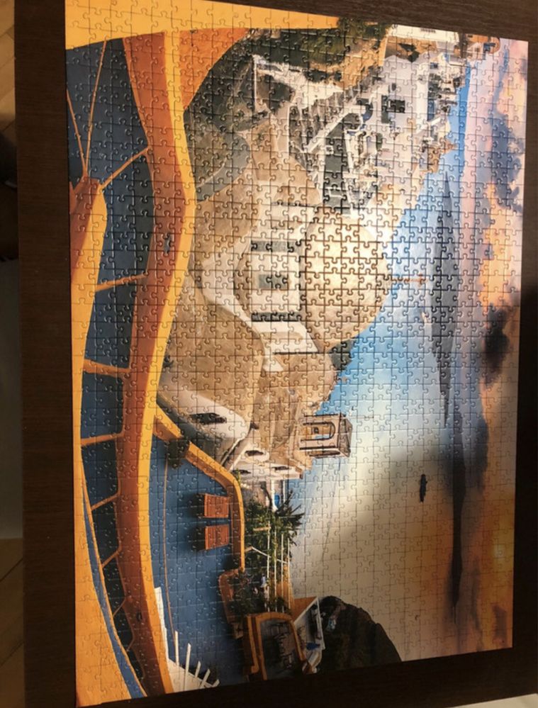 Puzzle 1000 Grecja Santorini