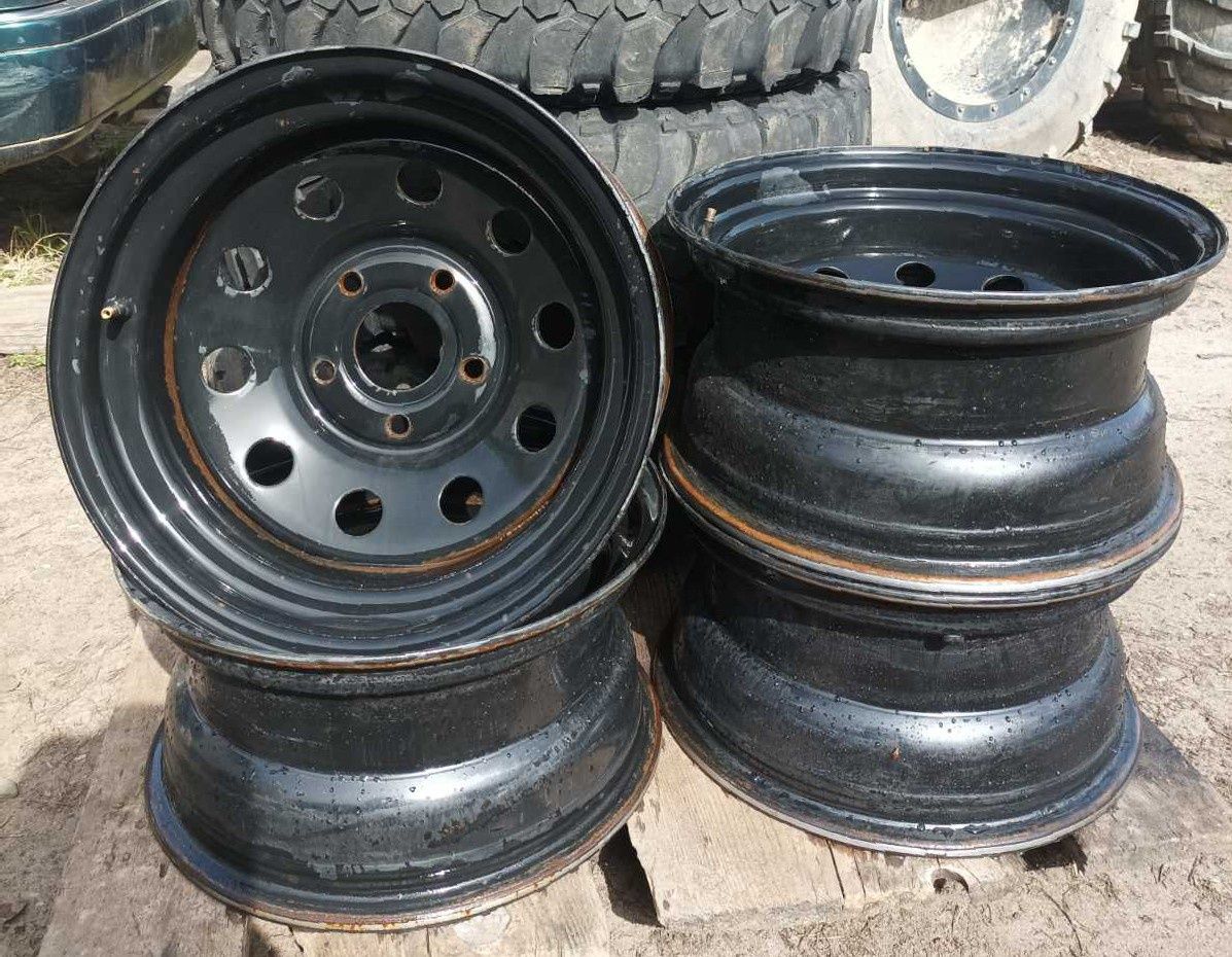 Диски JeepGrand Cherokees"WJ" 5×127/R16 сталеві, мінусові , ширина ди