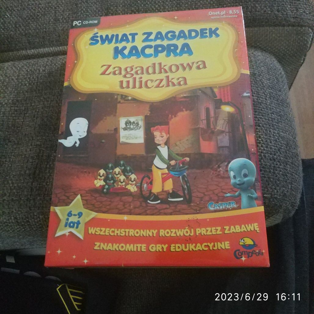 Gra edukacyjna CD-ROM dla dzieci 6-9 lat