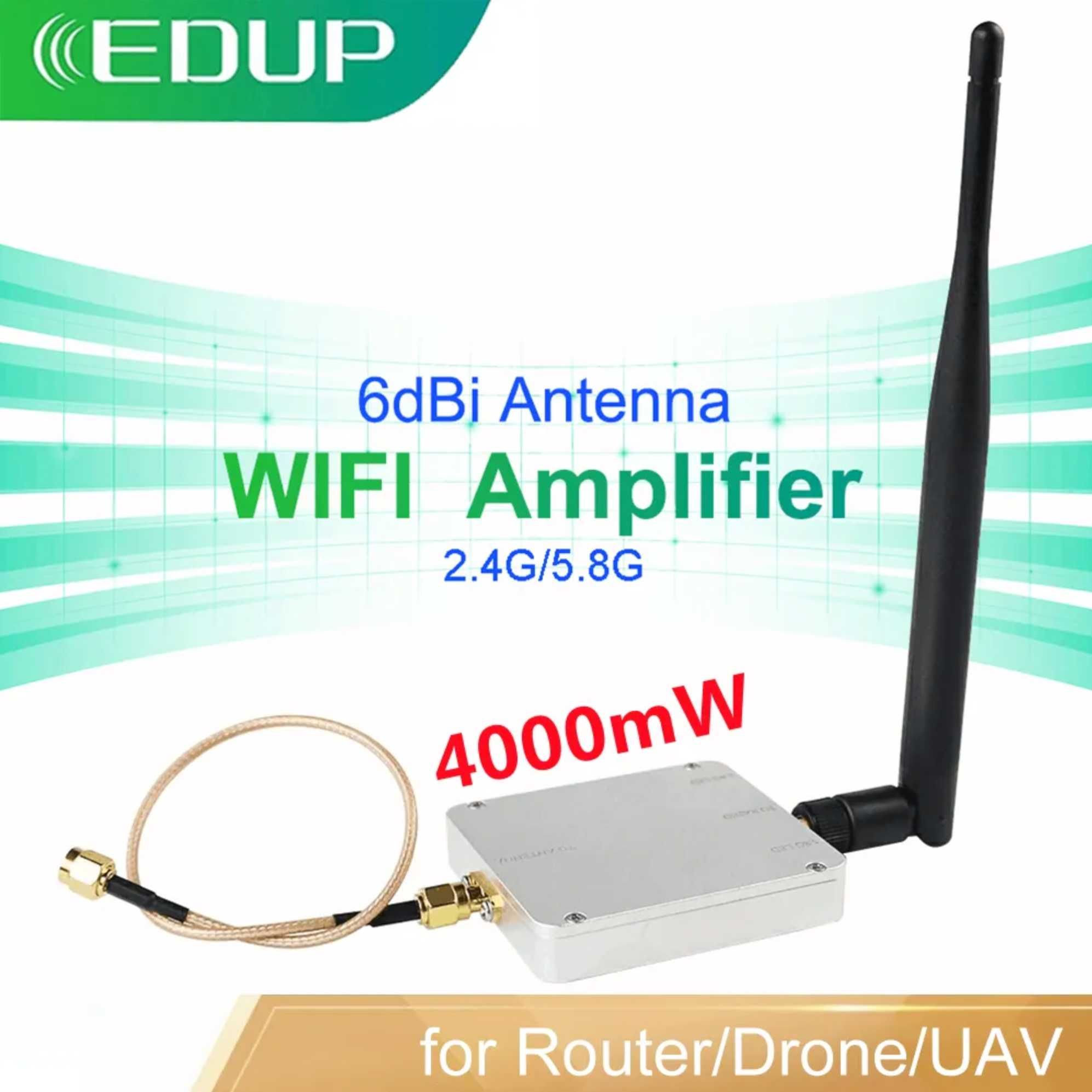 Підсилювач Wi-Fi EDUP 2,4 ГГц + 5,8 ГГц (EP-AB022)