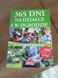 Książka o ogrodnictwie 356 dni na działce