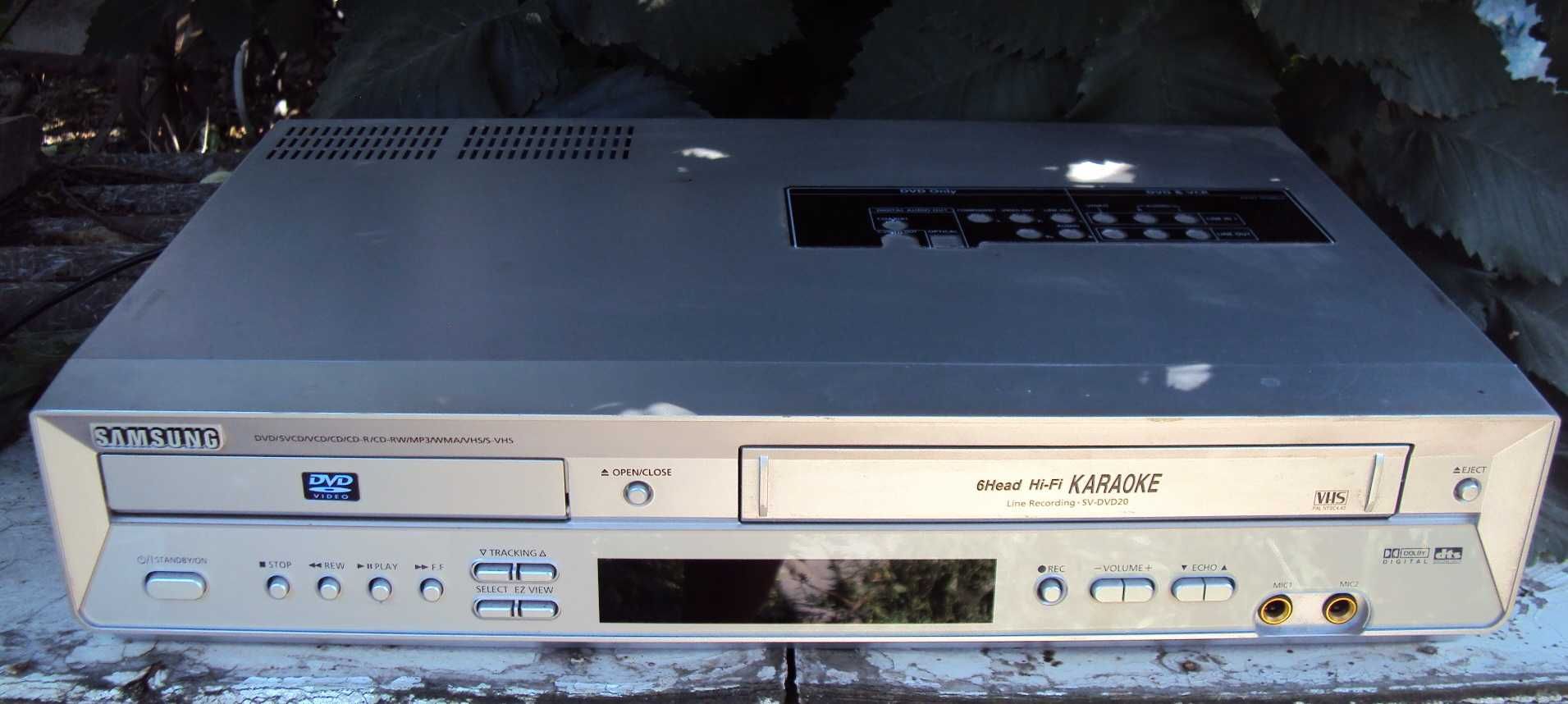 SAMSUNG SV-DVD20 DVD-VHS hi-fi plaer плеер