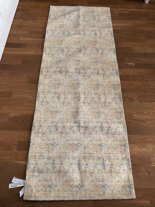 Dywanik bawełniany z nadrukiem - 70 x 200 cm