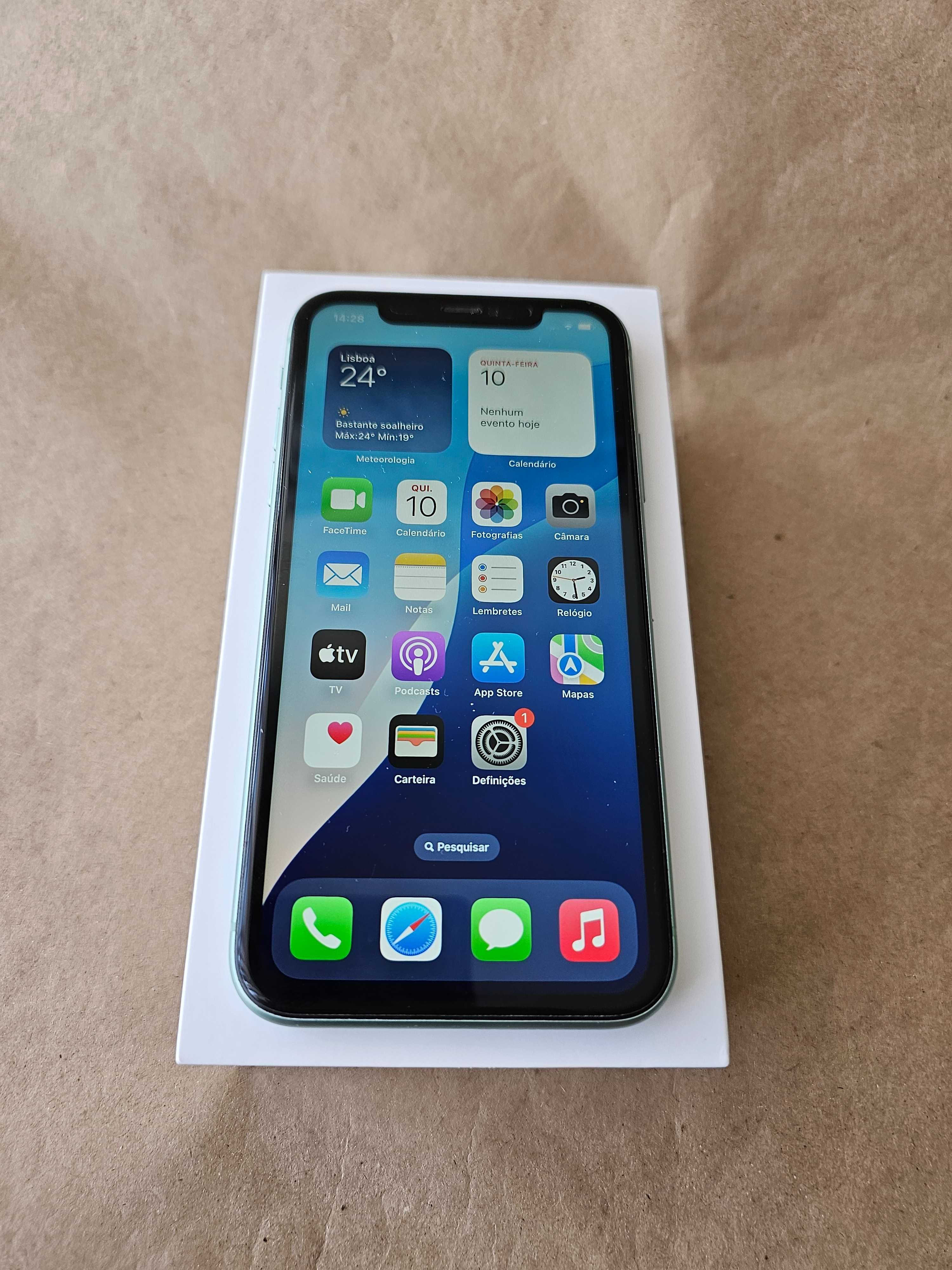 Iphone 11 128Gb. Bateria 77%. Excelente estado.