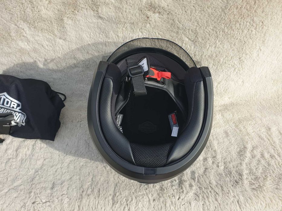 wys 18.10 Harley Davidson Pilot 2w1  XXL kask motocyklowy z blendą.