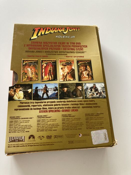 Pakiet: Indiana Jones Kolekcja DVD