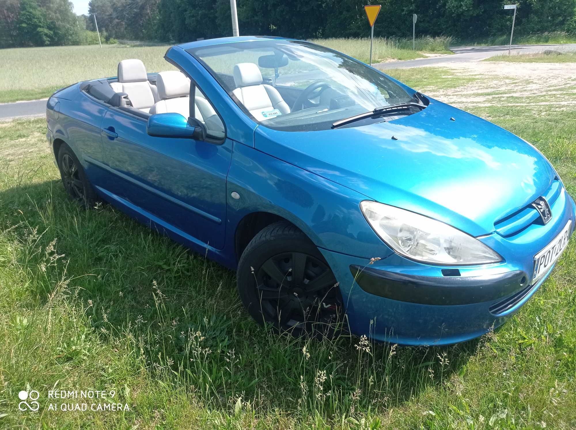 Sprzedam Peugeot 307 cc Bęzyna -gaz.