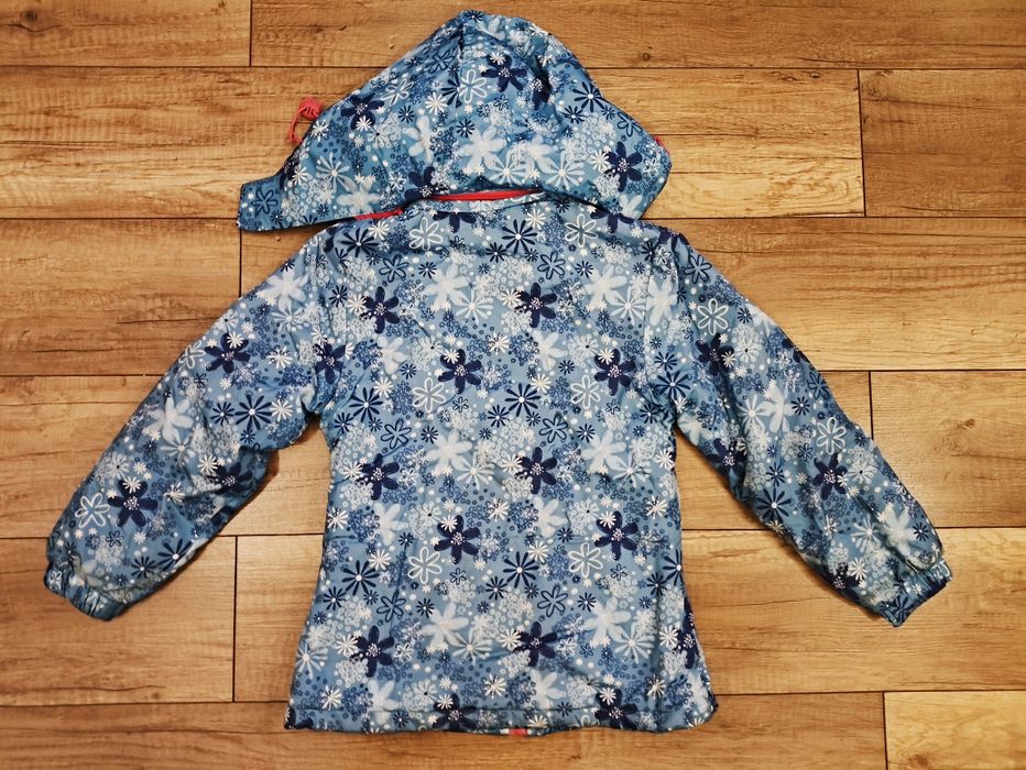 Kurtka zimowa, na śnieg, dziewczynka 6-7 lat