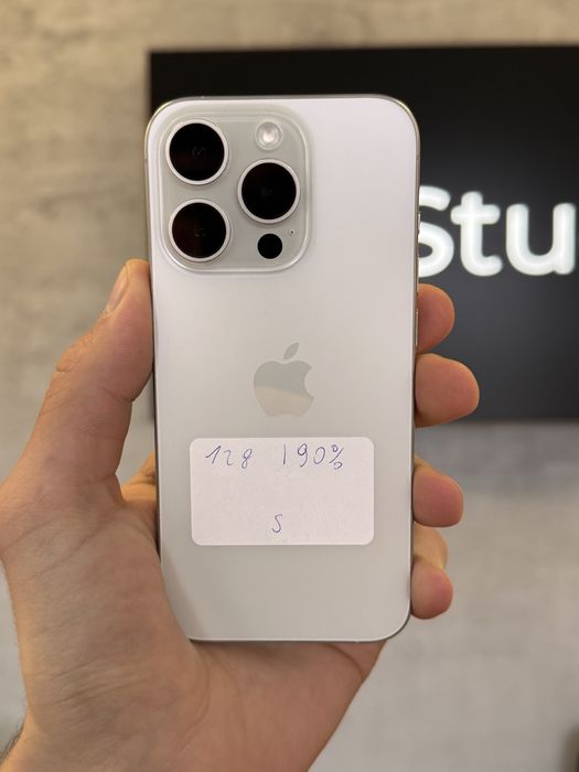 RATY 0% iPhone 15 Pro 128GB BATERIA 90% GWARANCJA 12 miesiecy!!!