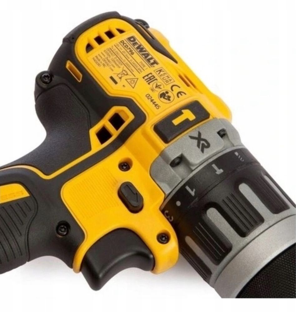 DEWALT Wiertarko Wkrętarka Bezszczotkowa 2x Akumulator Ładowarka Waliz